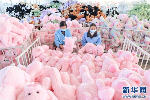 江蘇連云港 外貿玩具生產忙